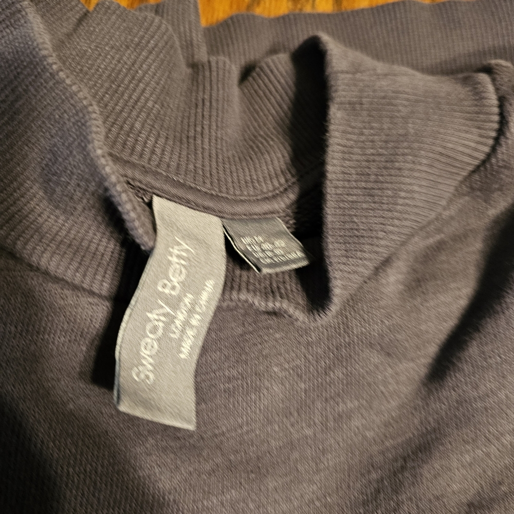 Sweaty Betty Women's One & Done Sweatshirt Dress with Pockets Gray Size 8 - 10 - Picture 8 of 8